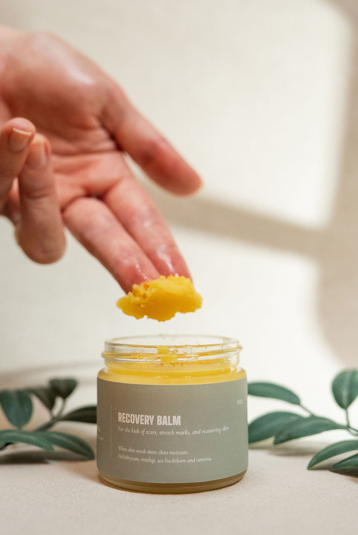 Recovery Balm · Helichrysum Tallow Balm for the Look of Scars and Stretch Marks