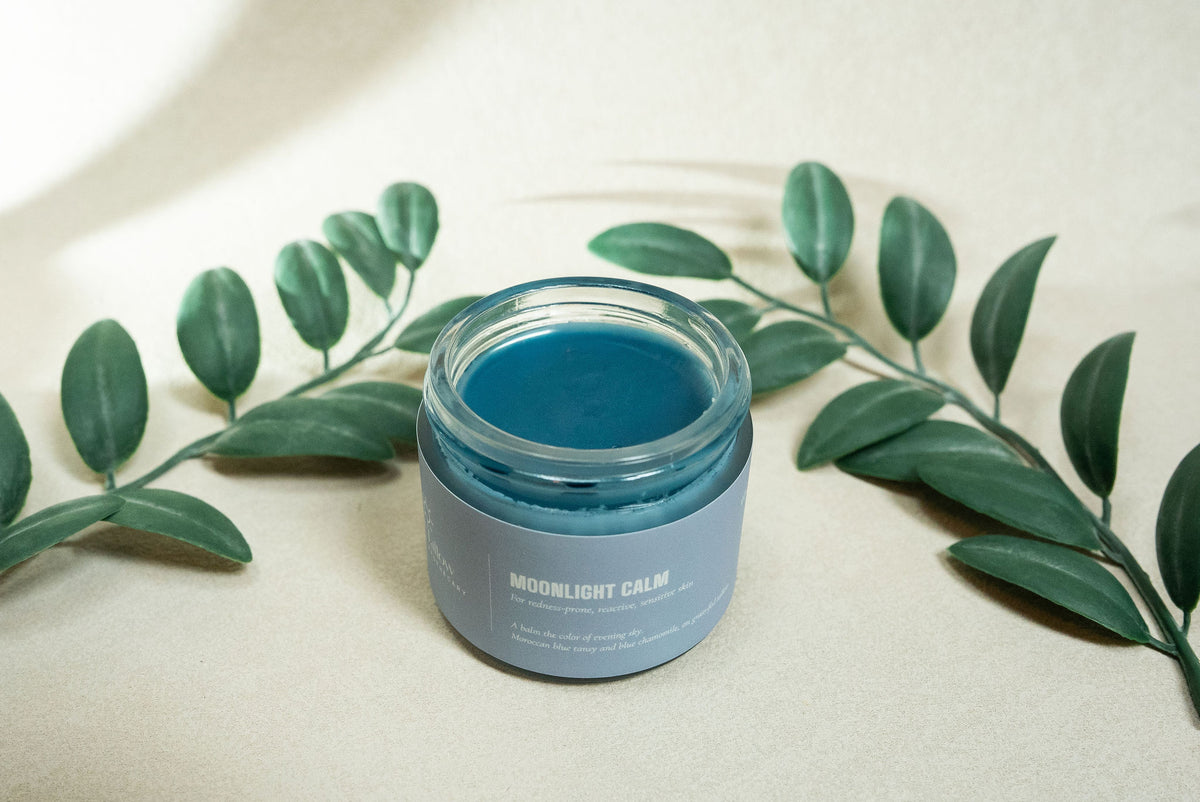 Moonlight Calm · Blue Tansy Tallow Balm for Redness-Prone Skin