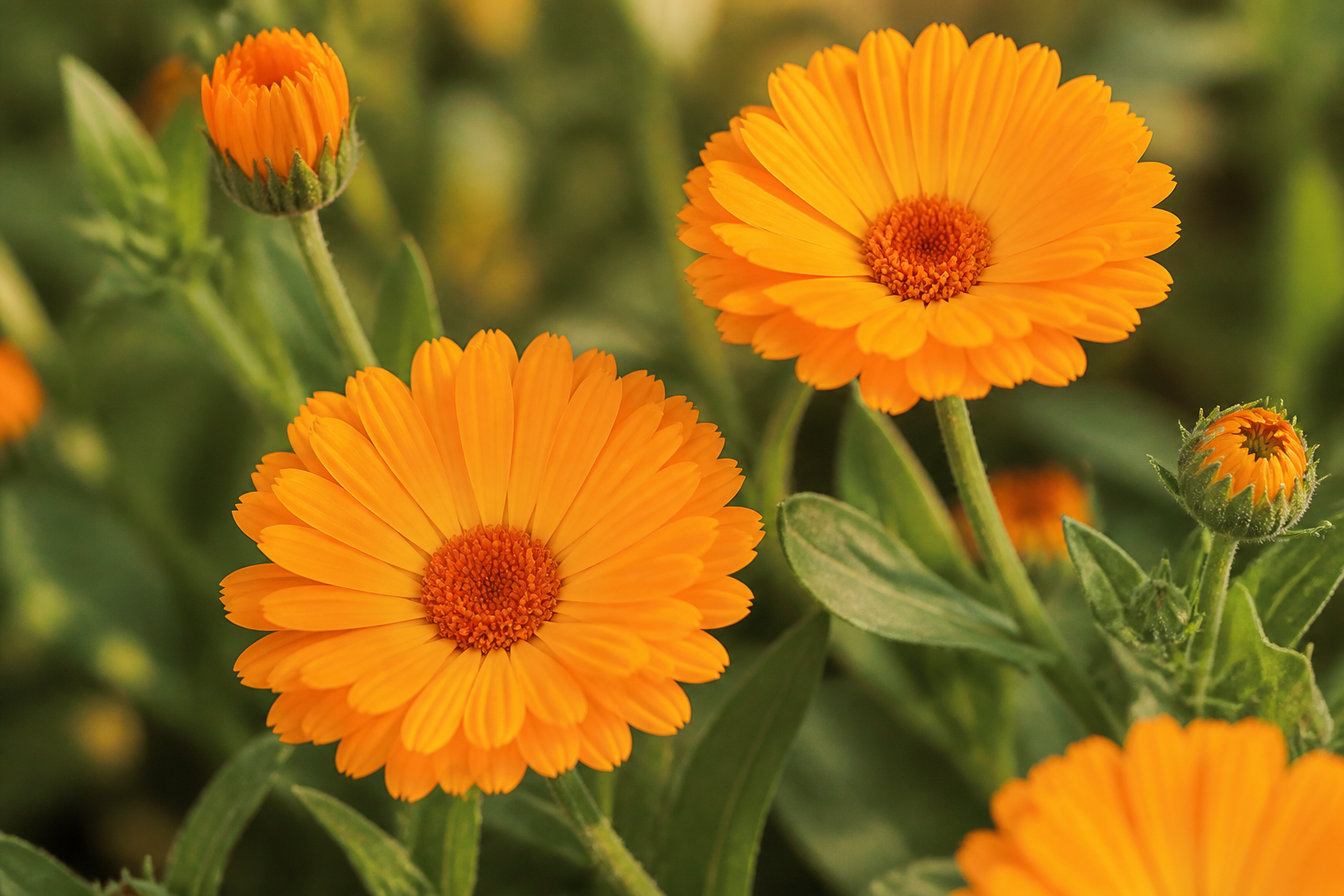 Calendula bloom