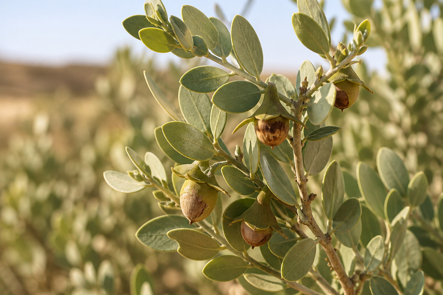 Jojoba shrub