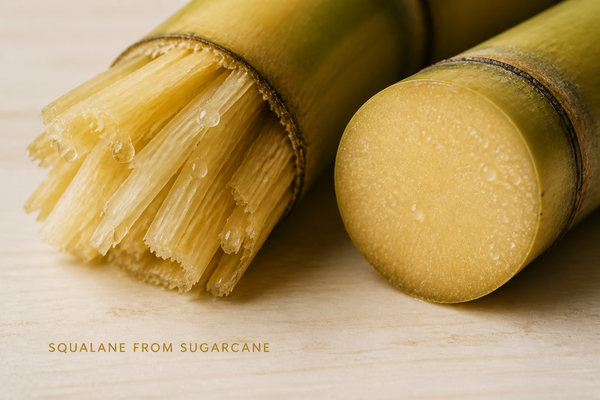Sugarcane, cut, the plant squalane is made from
