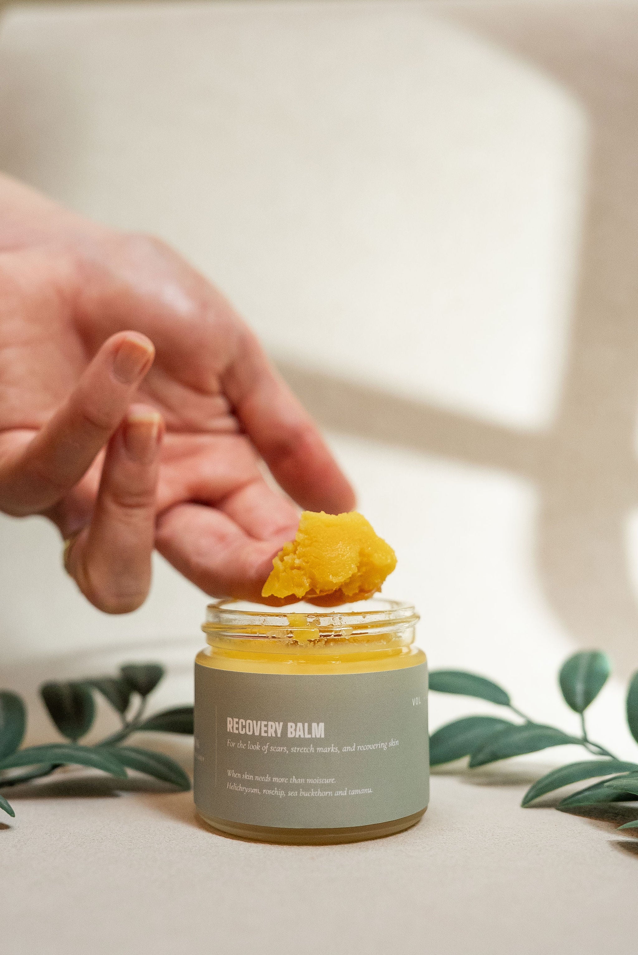 Recovery Balm · Helichrysum Tallow Balm for the Look of Scars and Stretch Marks