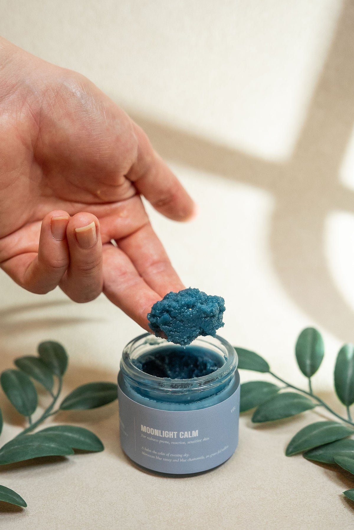 Moonlight Calm · Blue Tansy Tallow Balm for Redness-Prone Skin