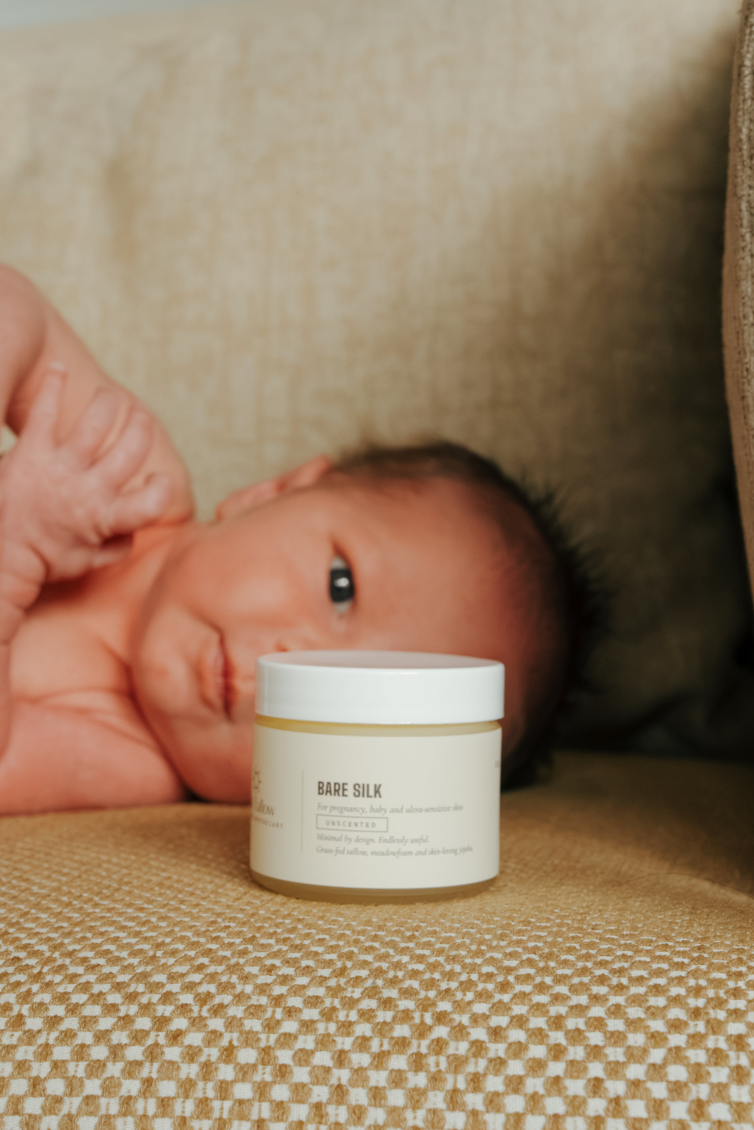 Bare Silk · Five-Ingredient Tallow Balm for Ultra-Sensitive Skin