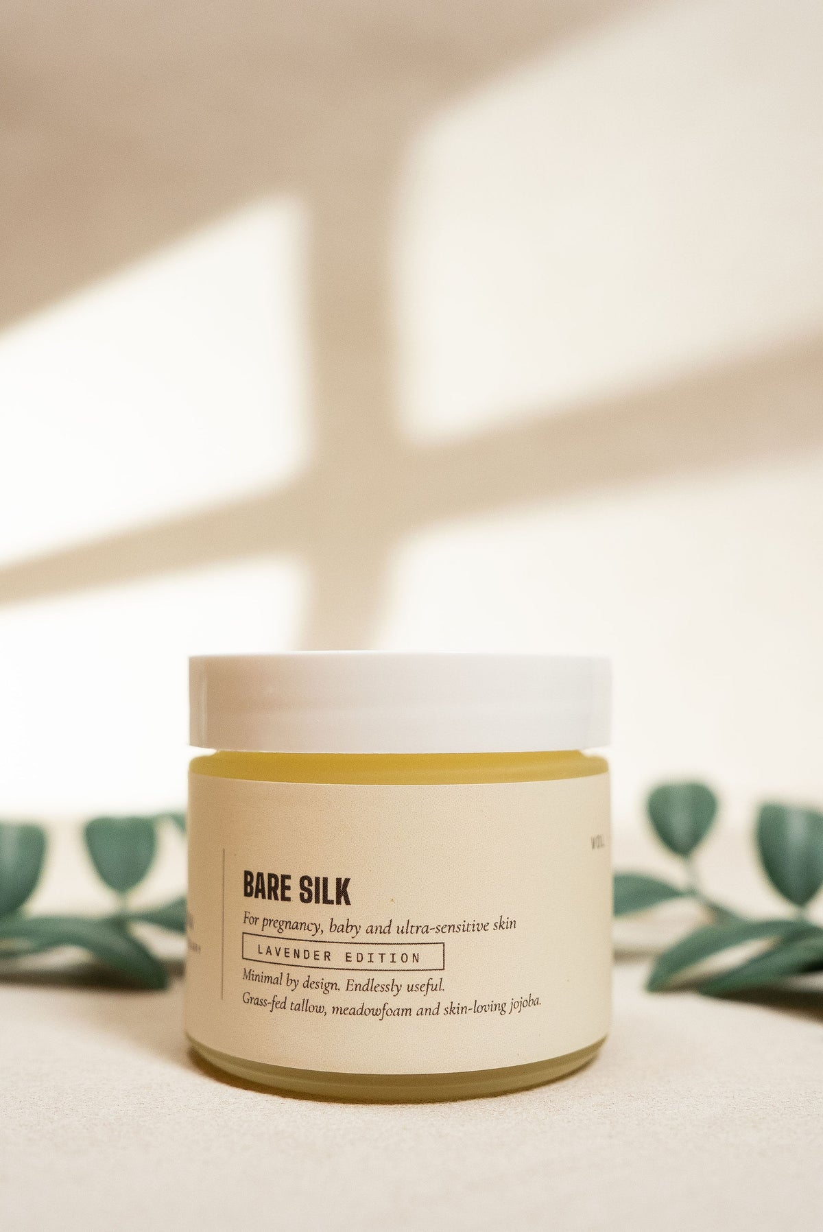 Bare Silk · Five-Ingredient Tallow Balm for Ultra-Sensitive Skin
