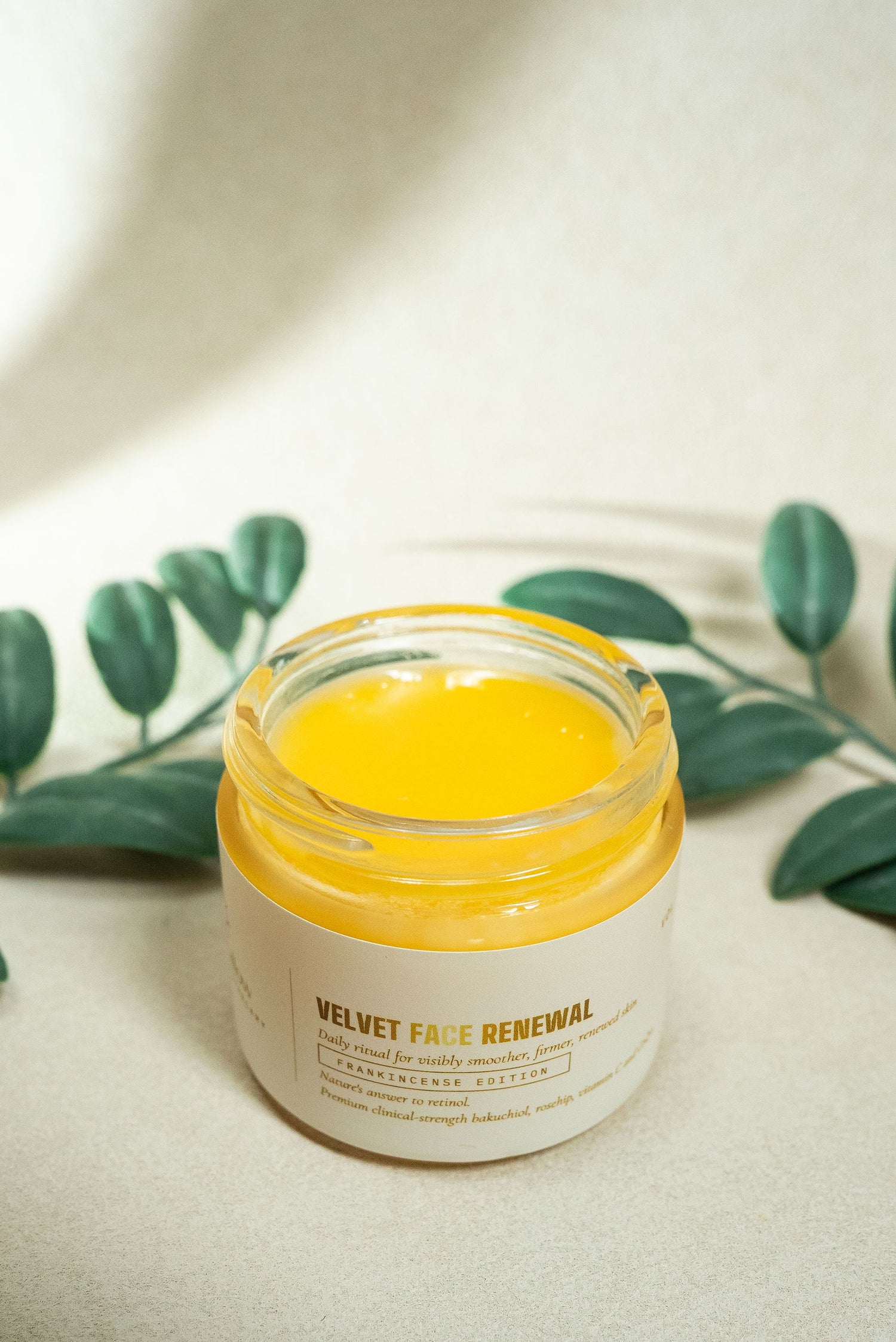 Velvet Face Renewal · 1% Bakuchiol + Vitamin C + CoQ10 Tallow Face Balm
