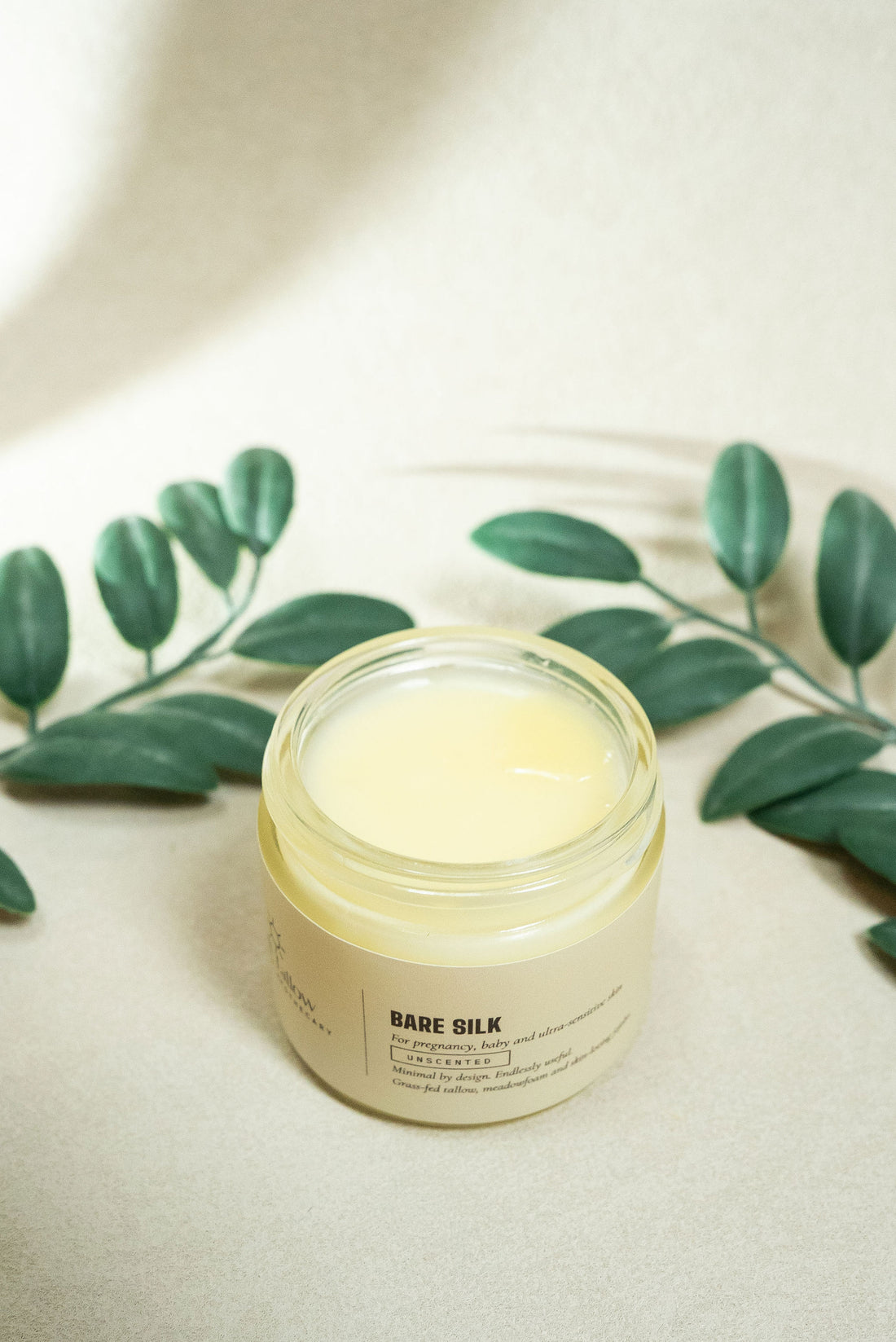 Bare Silk · Five-Ingredient Tallow Balm for Ultra-Sensitive Skin