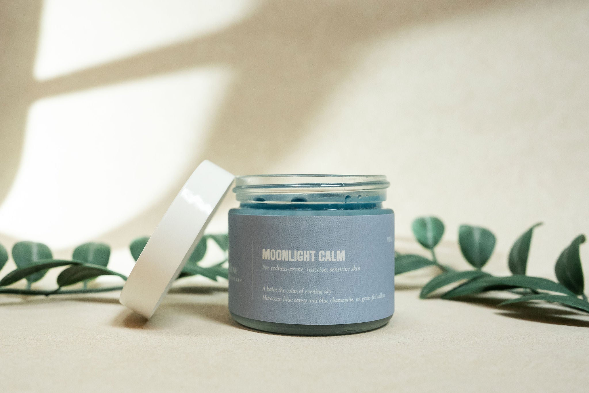 Moonlight Calm · Blue Tansy Tallow Balm for Redness-Prone Skin