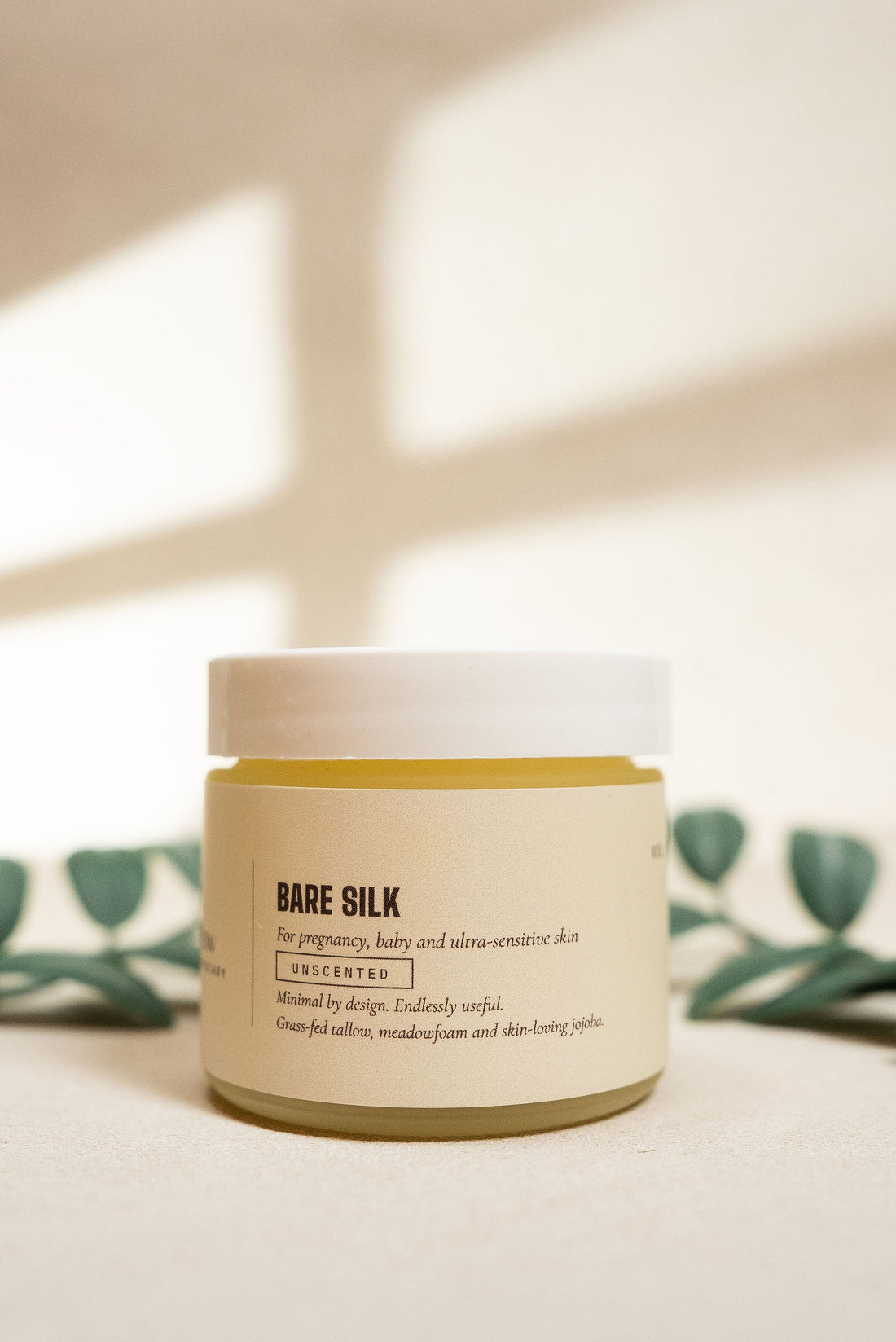 Bare Silk · Five-Ingredient Tallow Balm for Ultra-Sensitive Skin